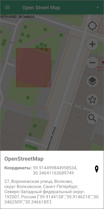 Получение адреса с OSM